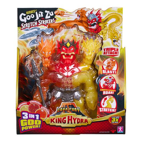 Figura de Acción Interactiva King Hydra Goo Jit Zu