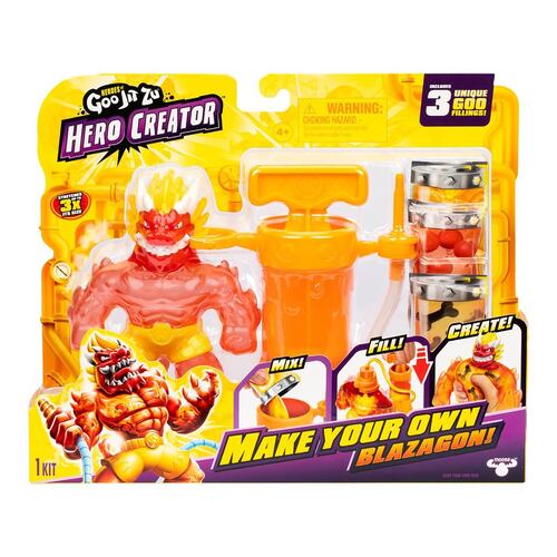Set Goo Jit Zu Hero Creator ¡Hora de experimentar! ¡Colecciónalos todos!
