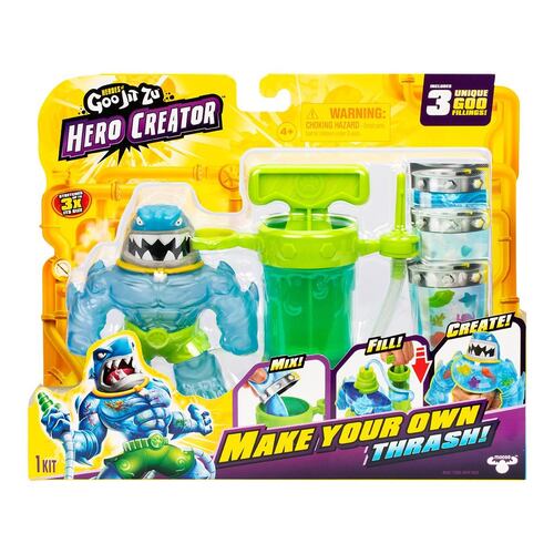 Set Goo Jit Zu Hero Creator ¡Hora de experimentar! ¡Colecciónalos todos!