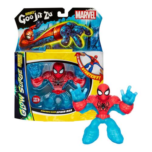 Figura de Acción Glow Surge Marvel Asst Goo Jit Zu
