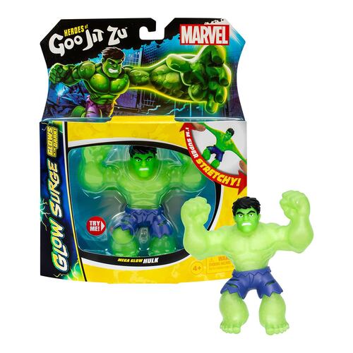 Figura de Acción Glow Surge Marvel Asst Goo Jit Zu