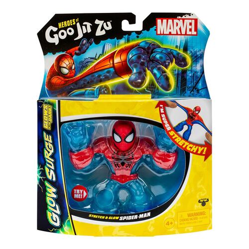 Figura de Acción Glow Surge Marvel Asst Goo Jit Zu