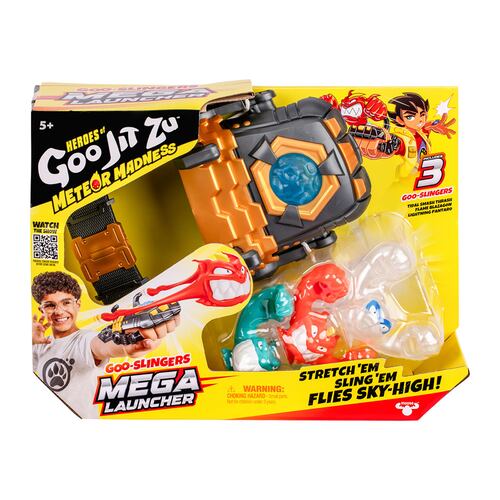 Héroes Of Goo Jit Zu Meteor Madness Mega Lanzador