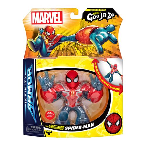 Héroes Of Goo Jit Zu Marvel Infinity Armor Figura de Acción