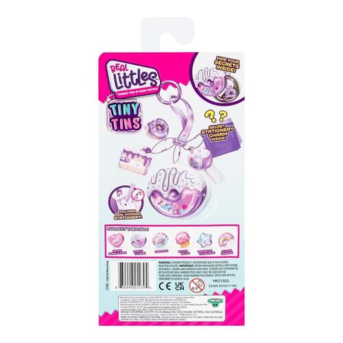 Llaveros Tiny Tins Real Littles