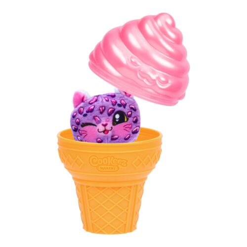 Peluche Coleccionable COOKEEZ MAKERY  Dentro de Helado Yum Yumz