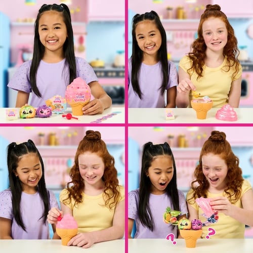 Kit de Peluches Coleccionables COOKEEZ MAKERY Dentro de Helado Yum Yumz