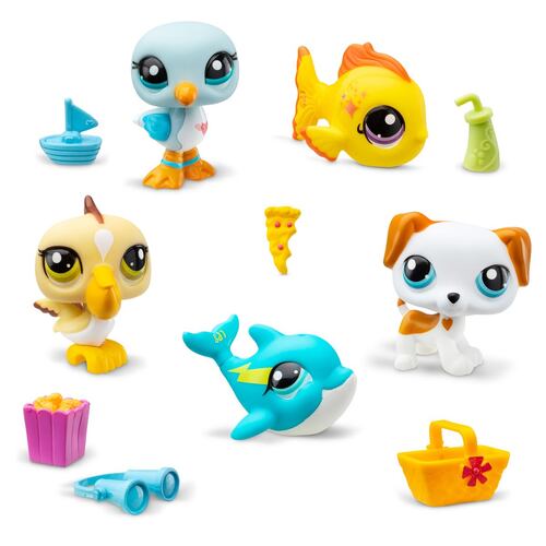 5 Pack Playa Littlest Pet Shop