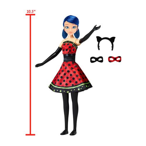 Muñeca Marinette Outfit Mágico Miraculous Ladybug