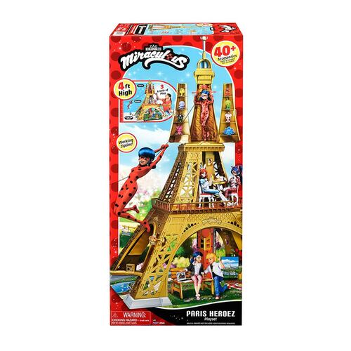 Set de Juego Torre Eiffel Miraculous Ladybug