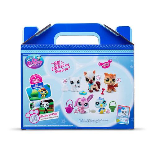 Set de Juego 5 Amigos En La Nieve Littlest Pet Shop