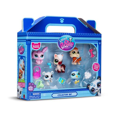 Set de Juego 5 Amigos En La Nieve Littlest Pet Shop