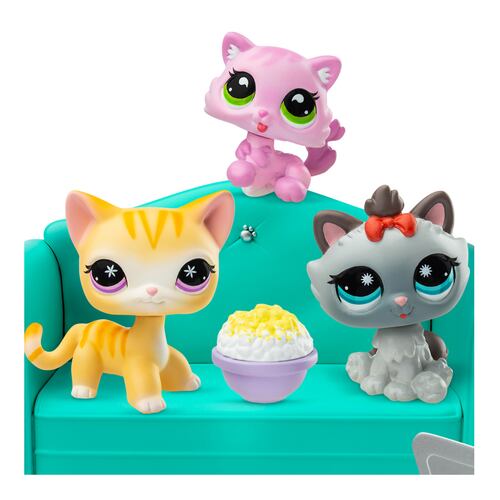 Set de Figuras Littlest Pet Shop Pijamada