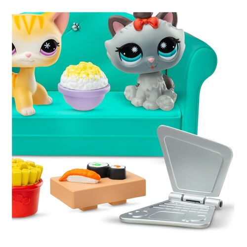 Set de Figuras Littlest Pet Shop Pijamada