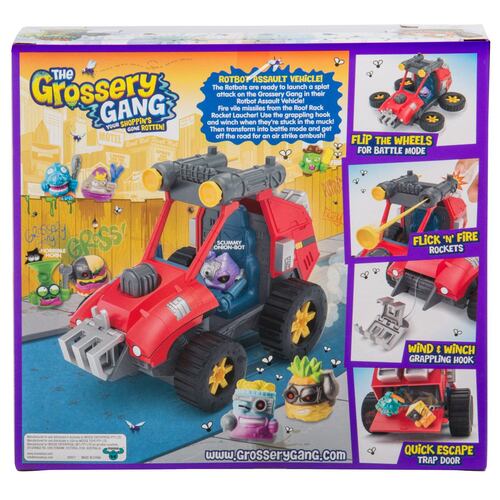 Vehículo Robot 2 en 1 The Grossery Gang