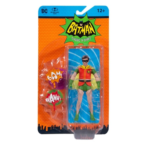 MCF Figuras De Acción Batman 66 Robin 6"
