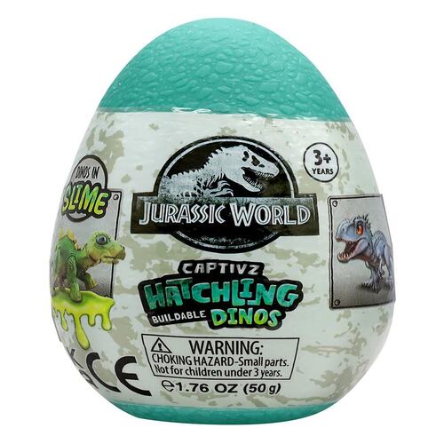 3 Pack Huevo Jurassic World Bandai Captivz Hatchling