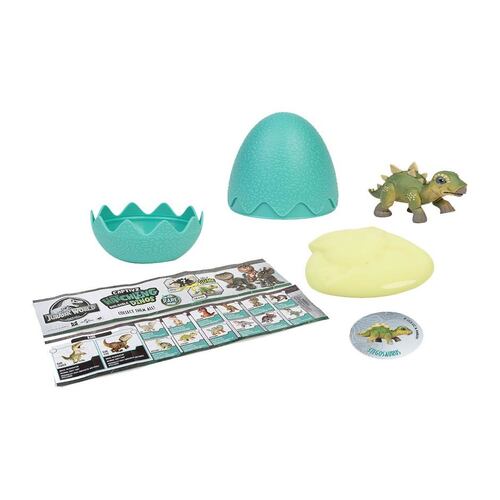 3 Pack Huevo Jurassic World Bandai Captivz Hatchling