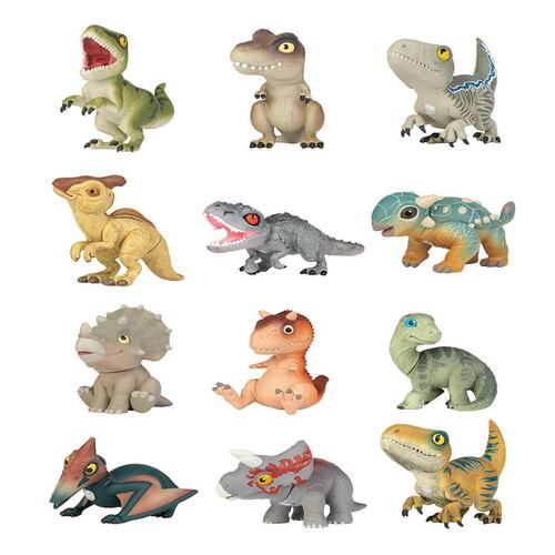 3 Pack Huevo Jurassic World Bandai Captivz Hatchling