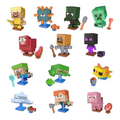 Minecraft Unlimited Mini Figura Serie caja 1 (3 cajas sorpresa)