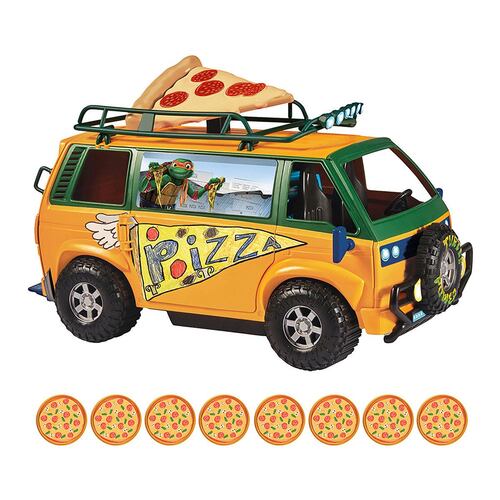 Teenage Mutant Ninja Turtles Movie Van de Pizza Bandai