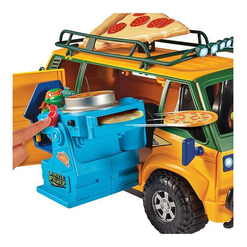 Teenage Mutant Ninja Turtles Movie Van de Pizza Bandai