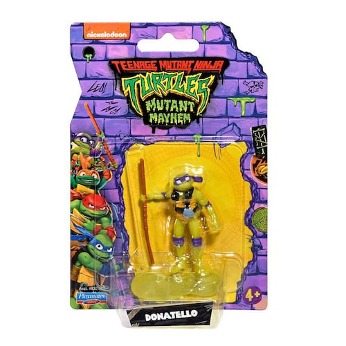 Teenage Mutant Ninja Turtles Movie Mini Figura Individual Bandai