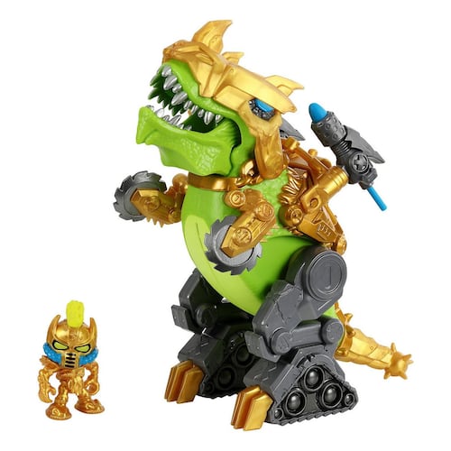 Figura Dino Disección Treasure X Dino Gold