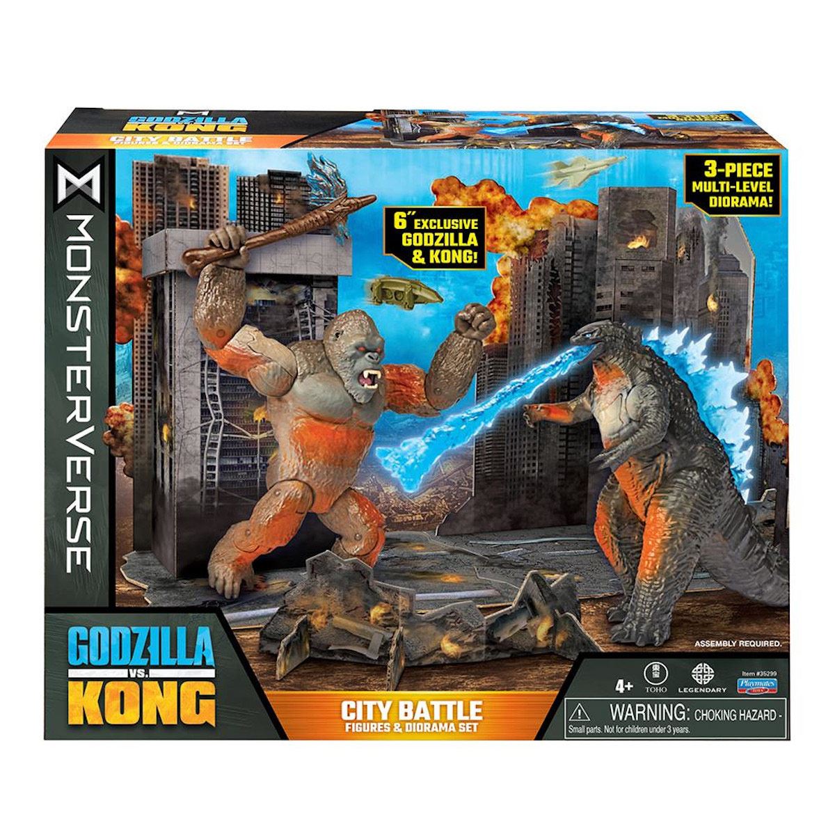 Pack 2 figuras Monsterverse Godzilla