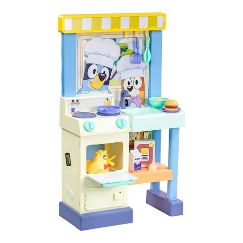 Set Juego de Cocina Interactivo Deluxe Bluey