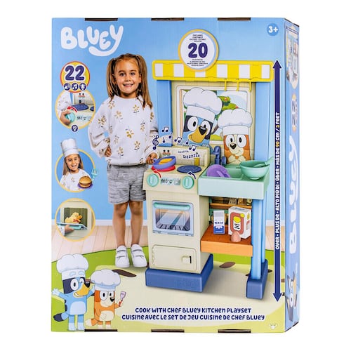 Set Juego de Cocina Interactivo Deluxe Bluey