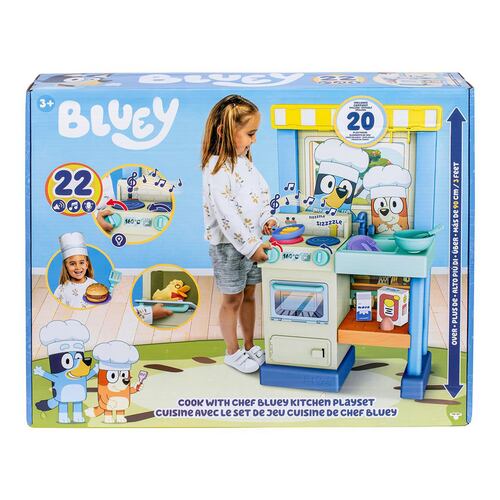 Set Juego de Cocina Interactivo Deluxe Bluey