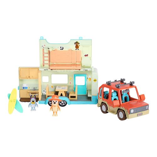 Set de Juego Caravana Vacaciones en la Playa Bluey