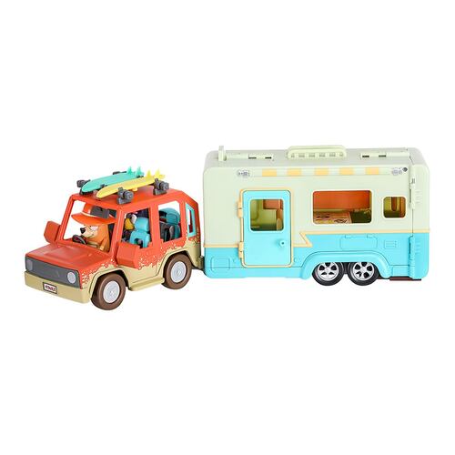 Set de Juego Caravana Vacaciones en la Playa Bluey