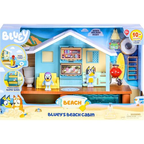 Set de Cabaña en la Playa de BLUEY
