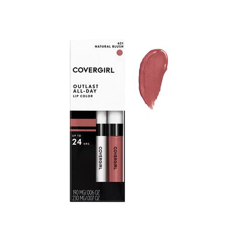 Covergirl Outlast All Day Lip Color, Natural blush; Labial líquido (1.9 gr)