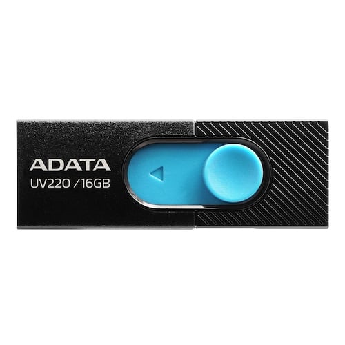 USB 16GB UV22 Negro/ Azul Adata