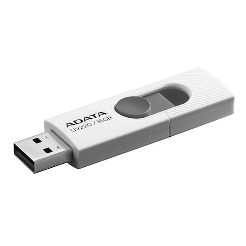 USB 16GB UV22 Blanco/ Gris Adata