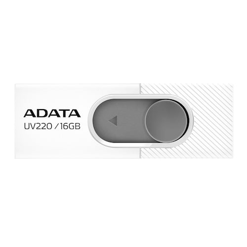 USB 16GB UV22 Blanco/ Gris Adata