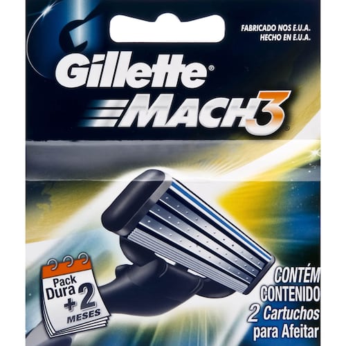 Cartucho Gillette Match 3 2X12It