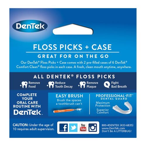 Palillo dental 2 pack DenTek