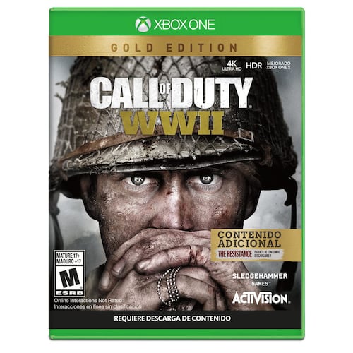 Xbox One Call Of Duty WWII Gold
