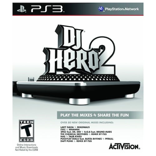 DJ Hero 2 Software PlayStation 3