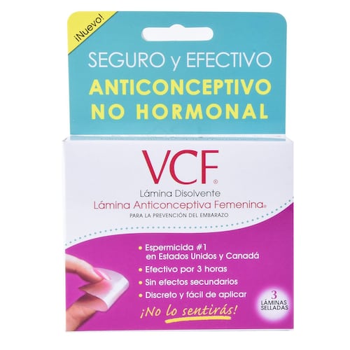 VCF Lámina Anticonceptiva Femenina