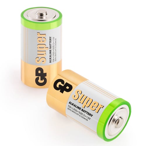 Pila GP Batteries D (2 pilas)