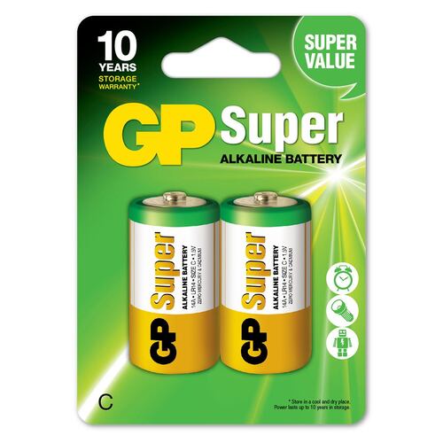 Pila GP Batteries C (2 pilas)