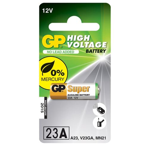 Pila GP Batteries A23 Alcalina 12V