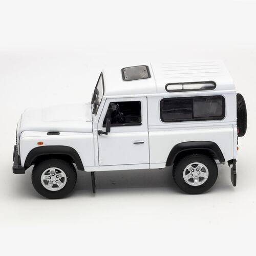 Auto Escala Land Rover Defender Blanco Die Cast