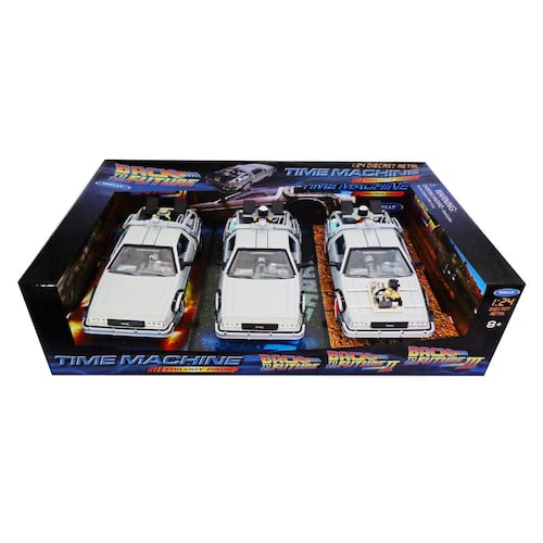 Set 3 Vehículos Back To The Future