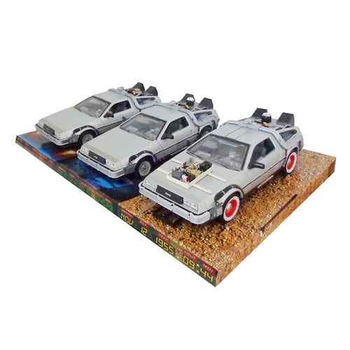 Set 3 Vehículos Back To The Future